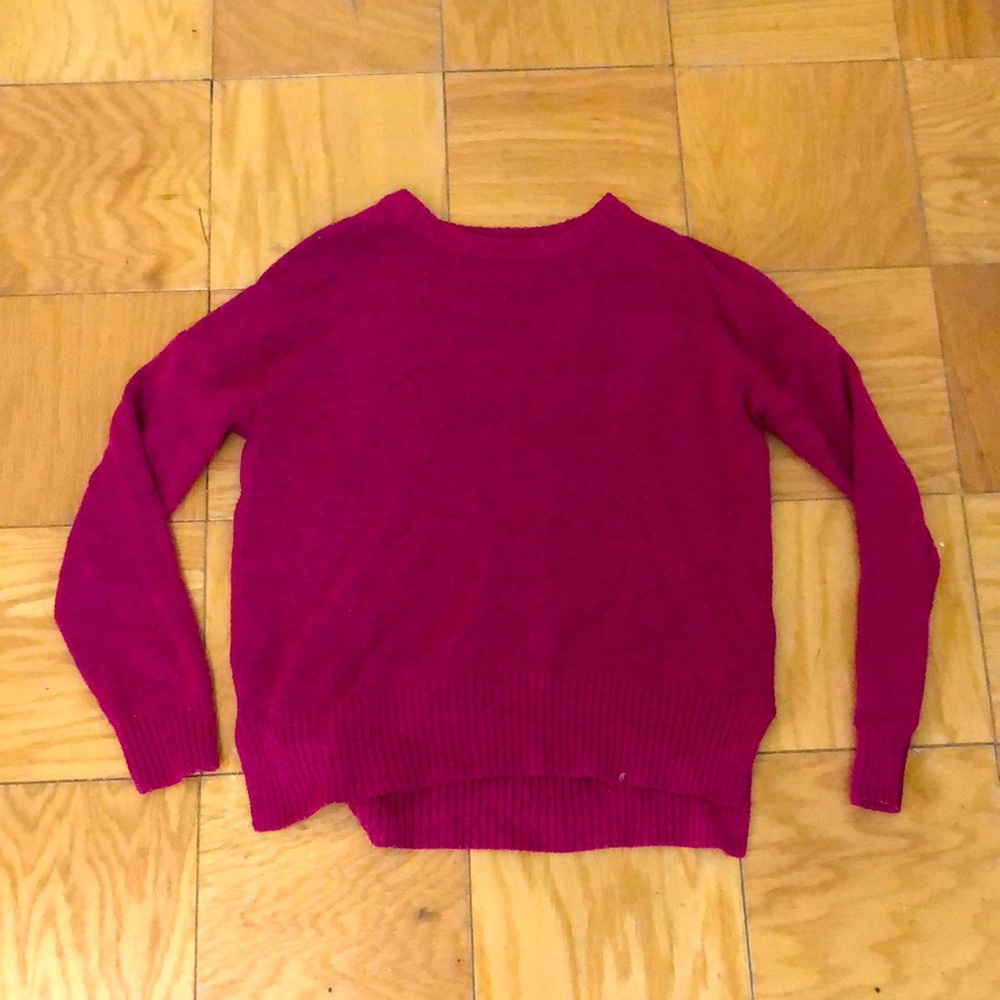 Time and Tru Hot Pink Sweater